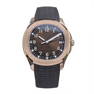 Reloj mecánico de lujo, súper calidad, resistente al agua, 40 mm, fábrica DDF, movimiento 330, esfera 5167 con peso SW, reloj de buceo marrón. - Product Image 1