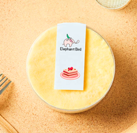 Offre Spéciale – Boîte d'emballage rectangulaire de luxe personnalisée et durable pour desserts et légumes, en plastique, modèle PB-016, motif Éléphant et Oiseau, recyclable
