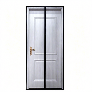 Cortina Magnética para Puerta de Dormitorio de Primera Calidad al Mejor Precio, Estilo Moderno, Negra, Antimosquitos, Malla de Verano, Poliéster Duradero - Product Image 6