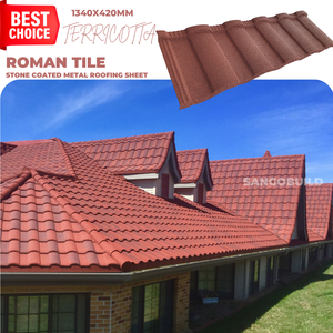 Carreaux de toit de grande taille, pièces, IBR Long, Type aluplug, noir, rouge, marron, feuilles de toit en pierre revêtue - Product Image 5
