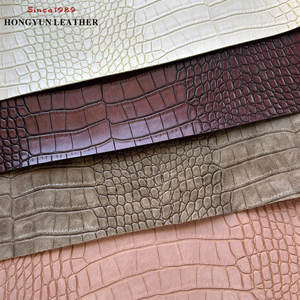 Chaussures et sacs personnalisés en cuir PU gaufré <span class=keywords><strong>crocodile</strong></span>, imperméables, écologiques, résistants à l'abrasion, couleurs personnalisées pour la décoration de meubles - Product Image 2