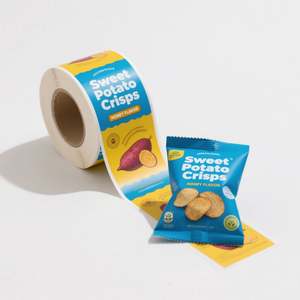 Sacs en plastique personnalisés imprimés, résistants à l'humidité, avec fermeture arrière, pour emballage alimentaire de chips, frites, crevettes et poulet surgelés - Product Image 6