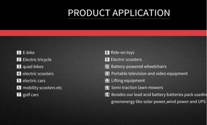 Batteries électriques pour <span class=keywords><strong>moto</strong></span> au plomb-acide <span class=keywords><strong>12V</strong></span> 24V 36V 48V 22AH <span class=keywords><strong>24AH</strong></span>, vente en gros, <span class=keywords><strong>batterie</strong></span> d'alimentation pour scooter, <span class=keywords><strong>batterie</strong></span> pour vélo électrique - Product Image 5