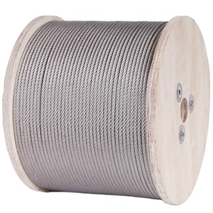 ワイヤーロープスリング建材ケーブル非亜鉛メッキ鋼ワイヤーロープ持ち上げ用中国製 - Product Image 6