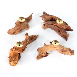 New Arrival Natural Irregular Wooden <b>Crystal</b> Display Base Handmade Root Wood Stand for Home Decoration - Product Image 1