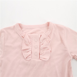 Commercio all'ingrosso a maniche lunghe cotone di bambù <span class=keywords><strong>2</strong></span> <span class=keywords><strong>pezzi</strong></span> <span class=keywords><strong>pigiama</strong></span> per le ragazze del bambino - Product Image 2