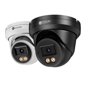 Caméra IP PoE de sécurité miniature 4COVR 5MP pour extérieur/intérieur, avec détection de mouvement et de visage par IA, infrarouge, audio intégré et prix abordable - Product Image 1