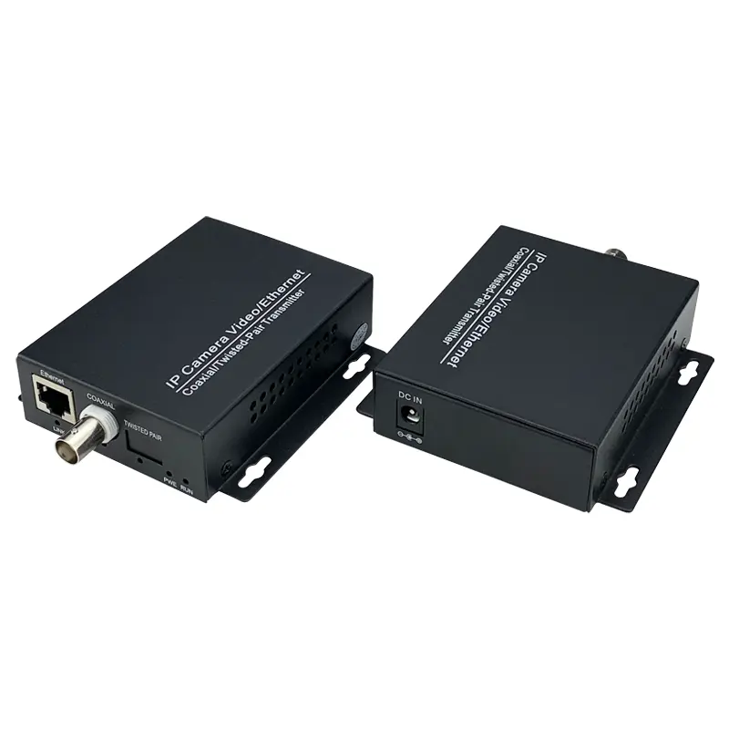 Hochwertiger Eoc-Konverter rj45 zu bnc IP-Ethernet über koaxialen Videos ender und-empfänger HD 1080P für die Verwendung im CCTV-Netzwerk