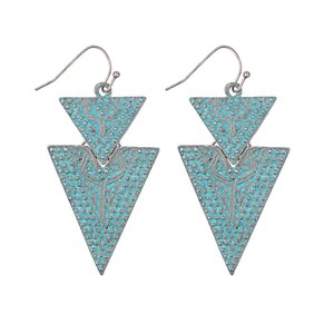 Boucles d'oreilles pendantes vintage à pompons en alliage plaqué bronze antique, bijoux de mode pour femmes - Product Image 5