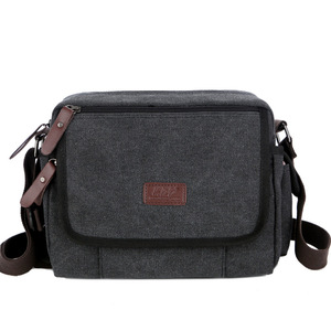 Wholesale Custom High Quality Heavy Duty Canvas Crossbody <b>Shoulder</b> <b>Bag</b> Casual Messenger <b>Bag</b> for <b>Mans</b> - Product Image 2