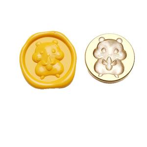 Jolies tampons à cire ronds de 2,2 cm avec motif en relief pour la décoration et le scellage de journaux - Product Image 5