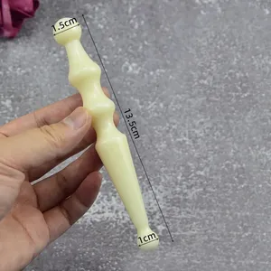 Masseur de pieds en résine naturelle Stick Back Acupuncture Pen Chinese Medicine Guasha Beauty Massager Tool - Product Image 5