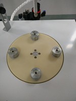 Petit distributeur automatique rond de colle Machine bougie ampoule éclairage pour équipement industriel