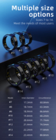 Nouvelle Bague Intelligente 2025 Étanche IP68 Mode Multi-sports Suivi de Santé et de Fitness pour Femmes Android iOS Cadeau