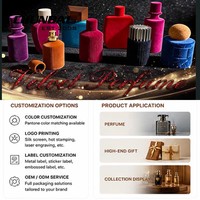 Flacons de Parfum en Verre de Luxe Personnalisés, Petits Mini de Voyage 10ml 15ml, pour Atomiseur d'Huile ou Vaporisateur, avec Emballage Boîte