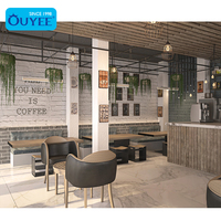 Vente en gros, ensemble de Table à café, meubles, meubles, Design d'intérieur, comptoir à thé à bulles, comptoir à café