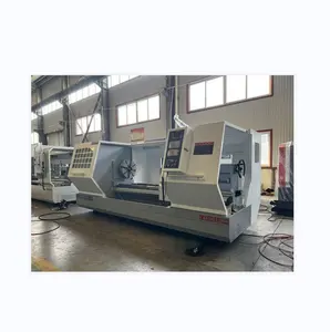 Çin fabrika satış otomatik CNC torna tipi İsviçre cnc yatay düz yatak torna 3m CNC torna stokta