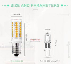 Supporto della lampada e14led 2835smd AC110-220V ha condotto la lampadina e14 led del cereale della lampada 2 w a risparmio <span class=keywords><strong>ener</strong></span> - Product Image 5