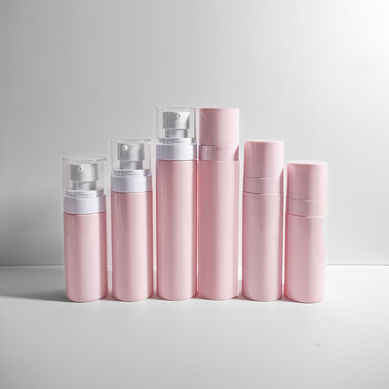 Cosméticos embalagem névoa pequeno spray portátil cabelo pó bomba garrafa para styling frasco cosmético 30ml 60ml 80ml 100ml