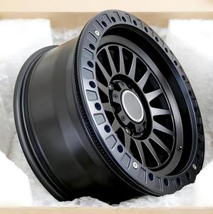Jantes forgées JUWA pour pick-up et <span class=keywords><strong>SUV</strong></span>, 17x9, 18, 19 pouces, alliage forgé, 6x139.7, 5x127, 6x135, finition noire, amélioration et personnalisation, jantes forgées sur mesure - Product Image 2