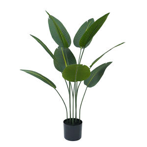 OH Arts Novo Design Traveler Banana Decoracao Interior Green Plant Pot Simulacao Viajante Banana Tree en venta - Product Image 1
