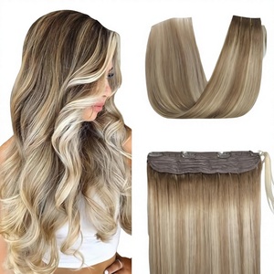 K.SWIGS I-Tip 100% Cheveux Humains Remy Tissés à la Main Micro-link Sans Chaleur Sans Colle Perles en Silicone Invisibles Légers Réutilisables Personnalisables - Product Image 6