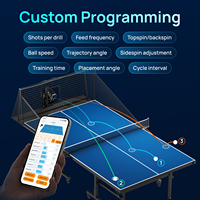 Siboasi P6 Nouveau Robot professionnel de machine de tir de tennis de table Robot d'entraînement de ping-pong Vente directe d'usine