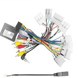 Tùy Chỉnh Thiết Kế Xe Stereo Đài Phát Thanh Điện Khai Thác Cáp Ô Tô Dây Nịt Cáp Lắp Ráp - Product Image 1