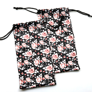 Biểu tượng tùy chỉnh in sợi nhỏ Kính mắt duy nhất dây rút kính kính mát Pouch Túi - Product Image 4