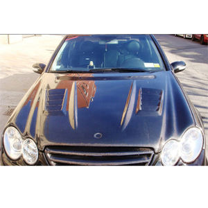 Carbonado 2003-2008 Capot en polymère renforcé de fibres de style WI pour W209 CLK & <span class=keywords><strong>W203</strong></span> <span class=keywords><strong>C55</strong></span> <span class=keywords><strong>AMG</strong></span> - Product Image 4