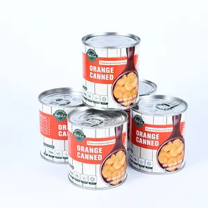 Seluruh segmen pabrik OEM buah kaleng langsung jeruk Mandarin 312g/425g/820g/2650g/3000g/g