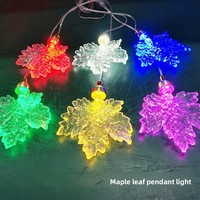 Pendentifs LED en gros en forme de cœur, de pomme, de dauphin et de lune, ornements suspendus, éclairage chaud IP65, best-seller