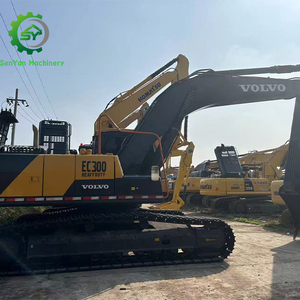 Excavatrice utilisée de la Corée Volvo EC300 capacité de 28-30 tonnes Réponse rapide! Machine d'occasion avec noyau moteur boîte de vitesses pompe PLC - Product Image 1