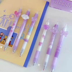 Penna Gel Retrattile con Decorazioni a Forma di Nuvola, Cuore e Stella, <span class=keywords><strong>Inchiostro</strong></span> Nero 0.5mm <span class=keywords><strong>per</strong></span> Scrittura Fluida, Uso Scolastico e d'Ufficio - Product Image 5