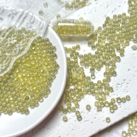 20g Perles en résine transparentes classiques écologiques de 3 mm, forme 3D, peintes, mini-boules pour décorations d'ongles DIY