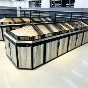 Estantes de Exhibición de Frutas y Verduras para Tiendas de Abarrotes, Estantes de Almacenamiento de Acero para Supermercados - Product Image 6