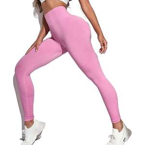 Leggings pour femmes, leggings transparents pour femmes, leggings en <span class=keywords><strong>latex</strong></span> noir sans couture, yoga-pants-vente en gros pour femmes - Product Image 2