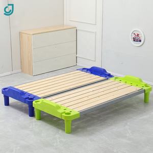 2026 nuevo diseño apilable muebles de jardín de infantes niños resistente Hora de la siesta cuna guardería escuela cama para niños pequeños - Product Image 5