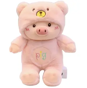 Лидер продаж, мягкая плюшевая игрушка-свинья, подарок на день рождения, 2024