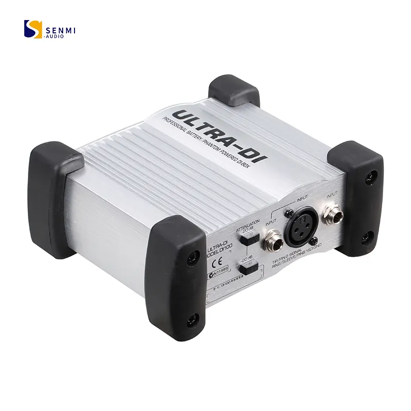 SUM-DI100 sistema profissional de teatro de áudio 1-canal ativo microfone/caixa direta de instrumentos