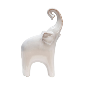 Estatua de elefante de cerámica para decoración del hogar, baño, oficina, sala de estar, adorno escultural - Product Image 2