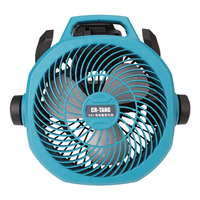 Ventilateur sans fil portable à batterie rechargeable au lithium 20V pour une utilisation multi-scénarios Utilisation en garage de style camping en plein air de 10 pouces