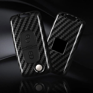 Coque de clé de voiture à 2 ou 3 boutons, étui de protection pour télécommande pliable pour Peugeot <span class=keywords><strong>207</strong></span> 307 407 <span class=keywords><strong>SW</strong></span> 308 607, accessoires - Product Image 4