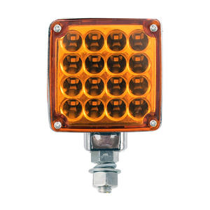 ไฟท้ายรถพ่วง LED 12V24V สี่เหลี่ยมสองด้านไฟท้ายรถบรรทุกไฟท้ายรถย้อนกลับผู้ผลิตในวงกว้าง - Product Image 6