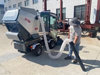 Penyapu Diesel tugas berat yang dapat diandalkan solusi pembersih kapasitas besar untuk area perkotaan lalu lintas tinggi menampilkan komponen mesin inti