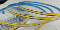 Tira de Luces LED COB Tuya 24V 10m Flexible Blanco Cálido, Retroiluminación para TV con Conectividad WiFi USB, Regulable, Clasificación IP20 IP67