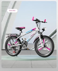 Bicicleta de Montaña <span class=keywords><strong>para</strong></span> Niños y <span class=keywords><strong>Niñas</strong></span>, con Rueda Integrada de una Pieza, Doble Freno de Disco, Amortiguador Delantero, Bicicleta MTB <span class=keywords><strong>para</strong></span> Ciclismo al Aire Libre - Product Image 3