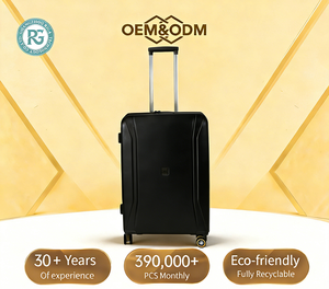 <span class=keywords><strong>Valise</strong></span> en PP entièrement recyclable 2026, écologique, coque rigide, trolley diplomat, haute qualité, fabrication OEM directe pour les voyages écologiques - Product Image 3