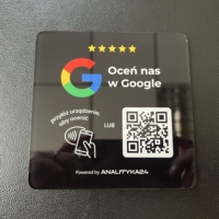 Plaque NFC TapTable 13,56 MHz pour cartes de visite, paiements, Google Plate, avis Instagram, code QR, menu cartographique, acrylique NFC Google
