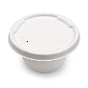 Tazón Desechable <span class=keywords><strong>BIOPACK</strong></span> de 500 ml, 100% Biodegradable y Compostable, Hecho de Fibra de Bagazo de Caña de Azúcar, Resistente al Agua y a la Grasa, Apto para Alimentos - Product Image 3